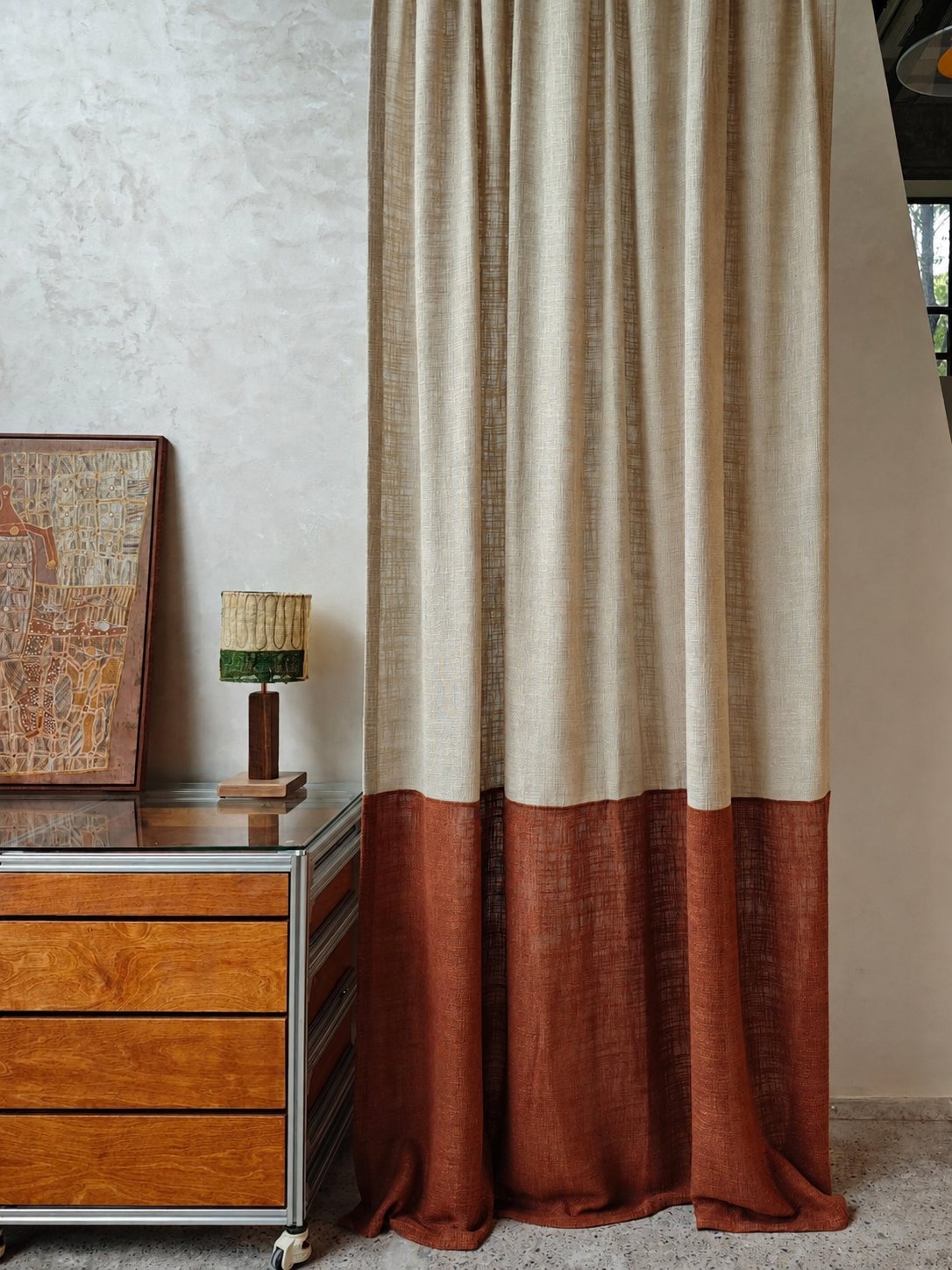Sable Oak Curtain Panel — interior view 03