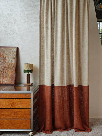 Sable Oak Curtain Panel — interior view 03