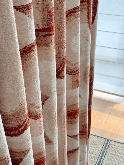 Selene Oak Curtain Panel — interior view 06