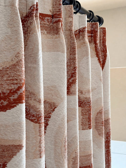 Selene Oak Curtain Panel — interior view 08