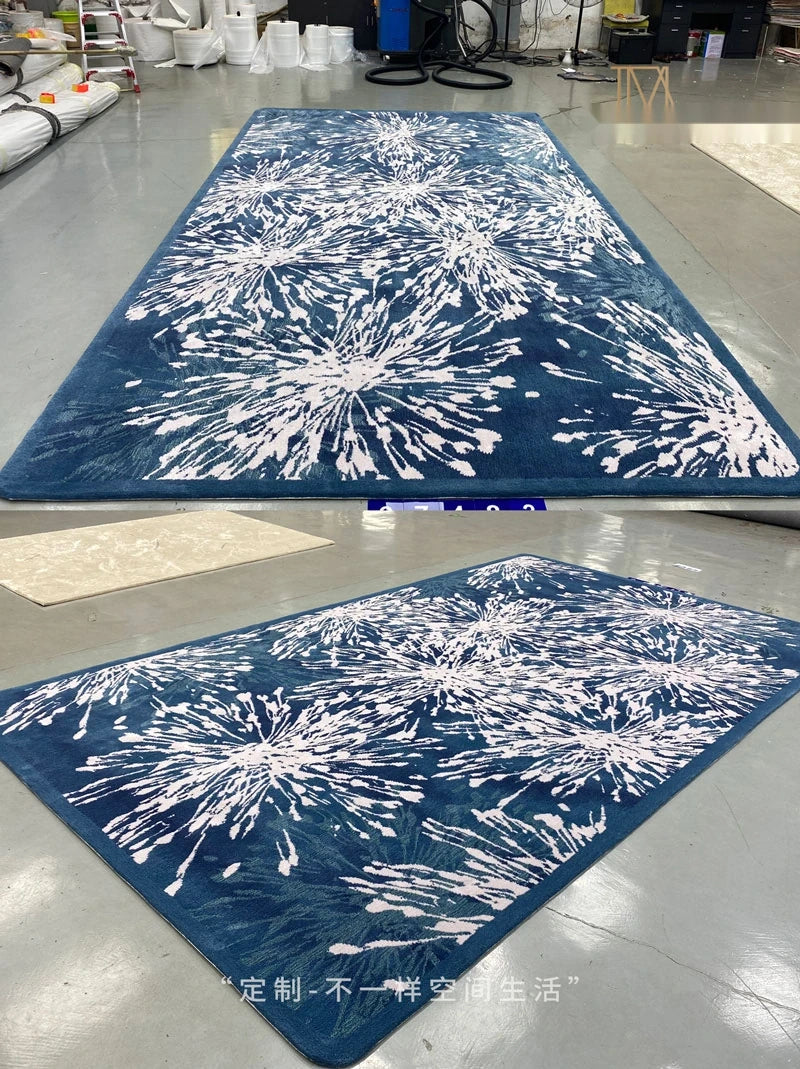 Sylvan Oak Area Rug in a finished interior.