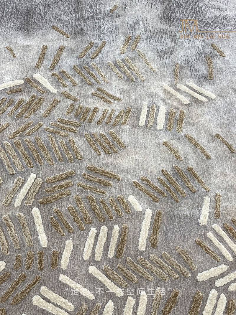 Vale Oak Area Rug in a finished interior.