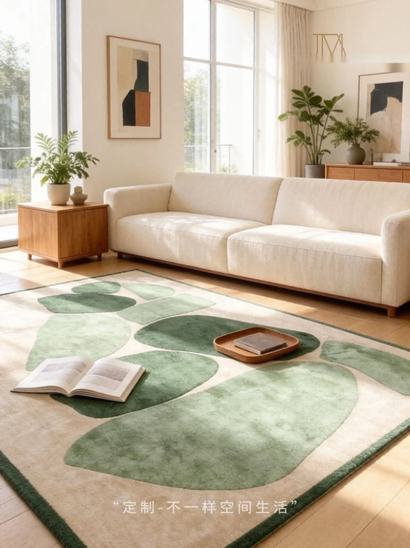 Aster Park Area Rug in a finished interior.