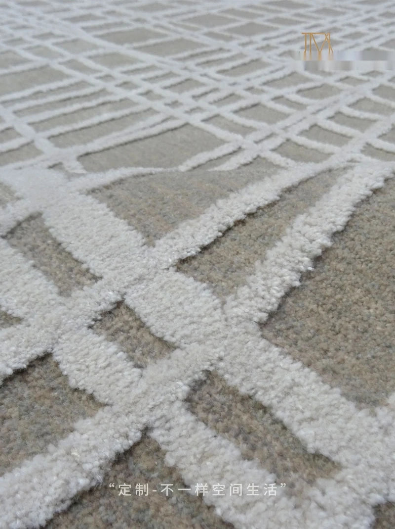 Cove Park Area Rug in a finished interior.