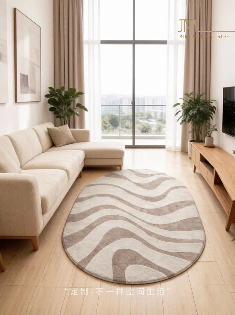 Elm Park Area Rug in a finished interior.