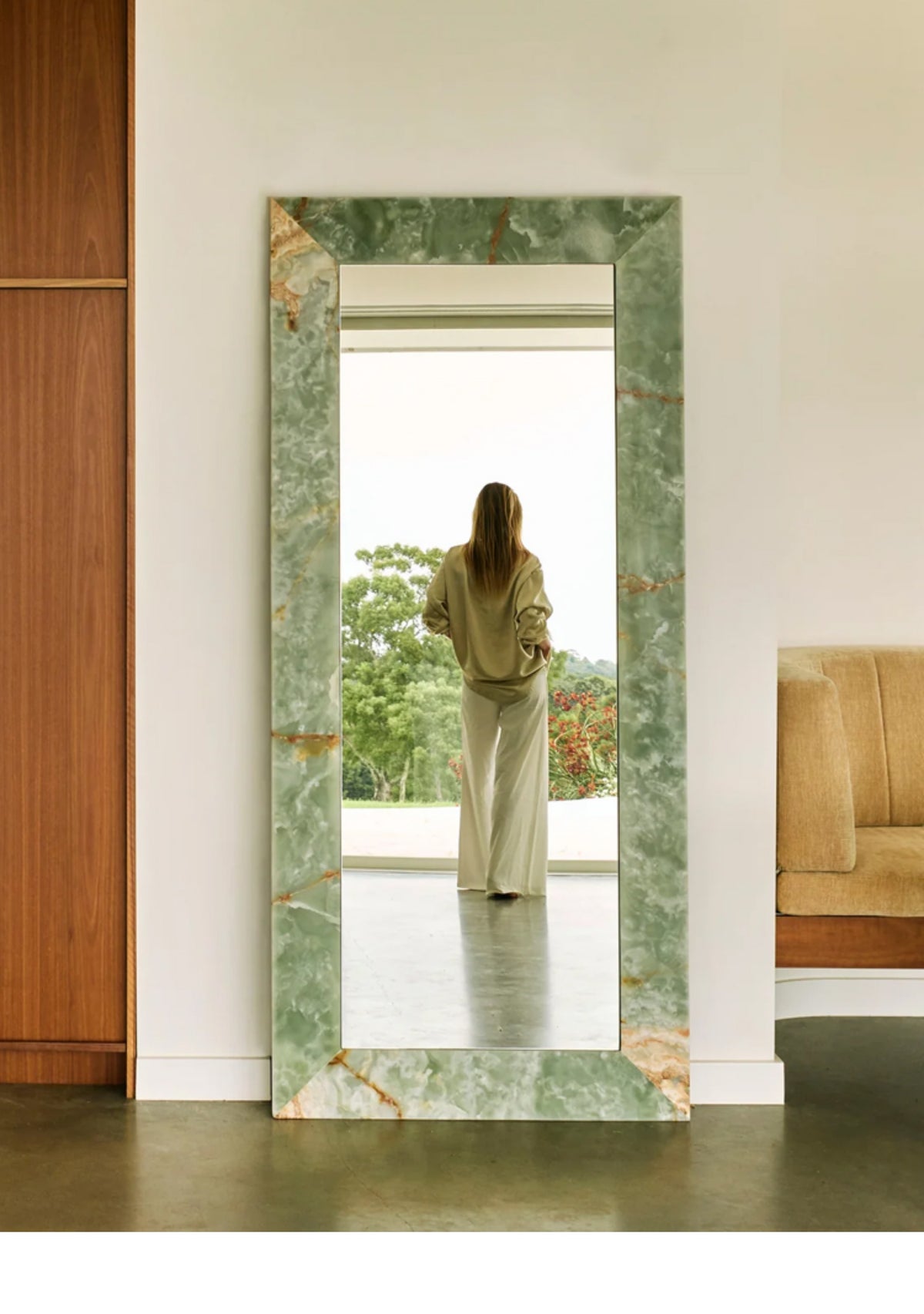 Kestrel Ridge Mirror in a finished interior.