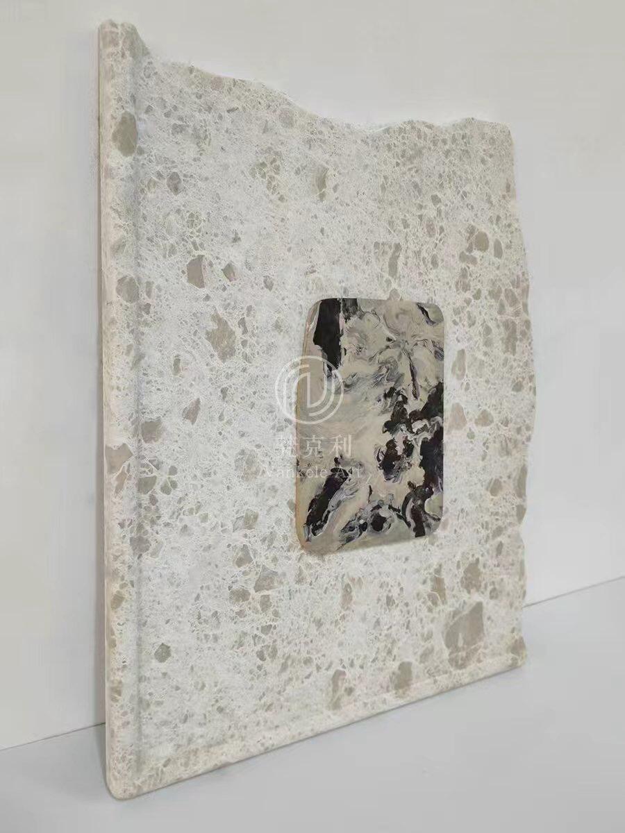Arden River Wall Art in a finished interior.