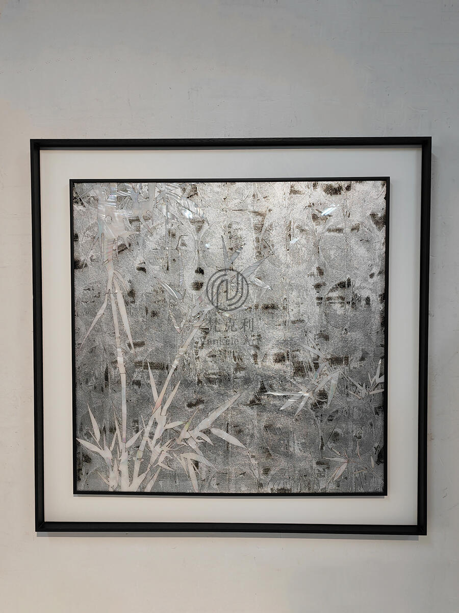 Cedar River Wall Art in a finished interior.