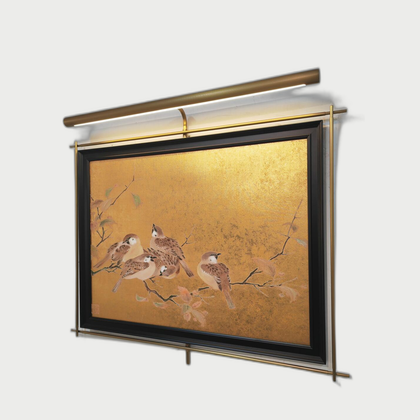Ember River Wall Art — neutral background 01