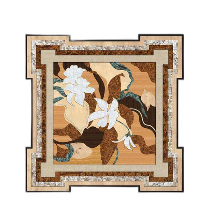 Flora River Wall Art — white background 02