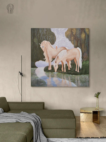 Kestrel River Wall Art — interior view 03