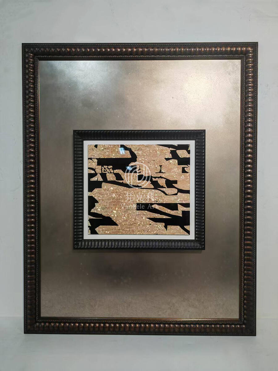 Alder Shore Wall Art in a finished interior.