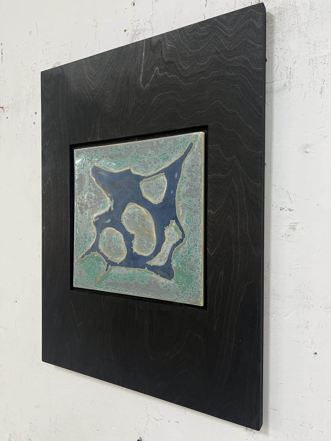Glen Shore Wall Art in a finished interior.