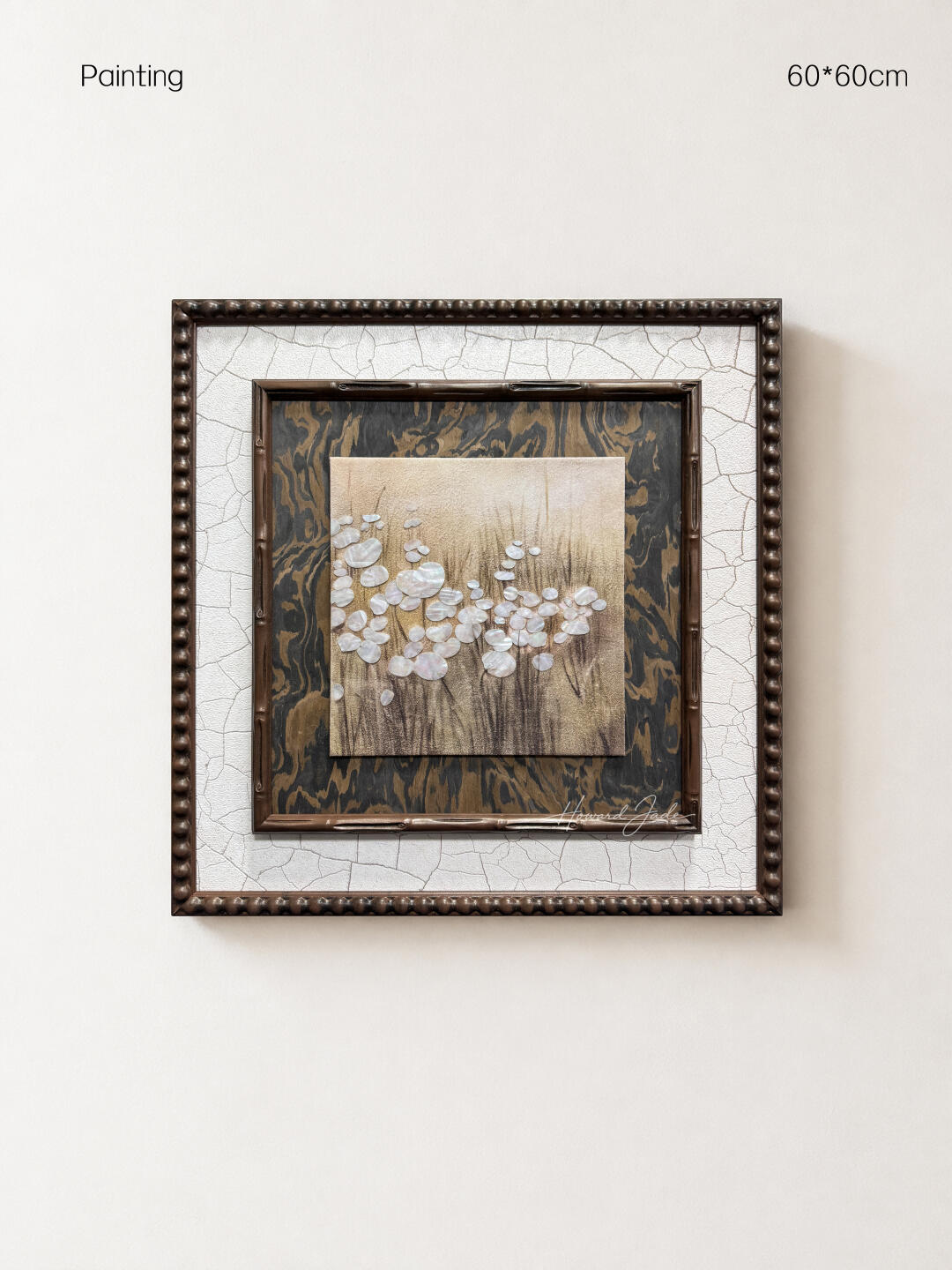 Arden Studio Wall Art in a finished interior.