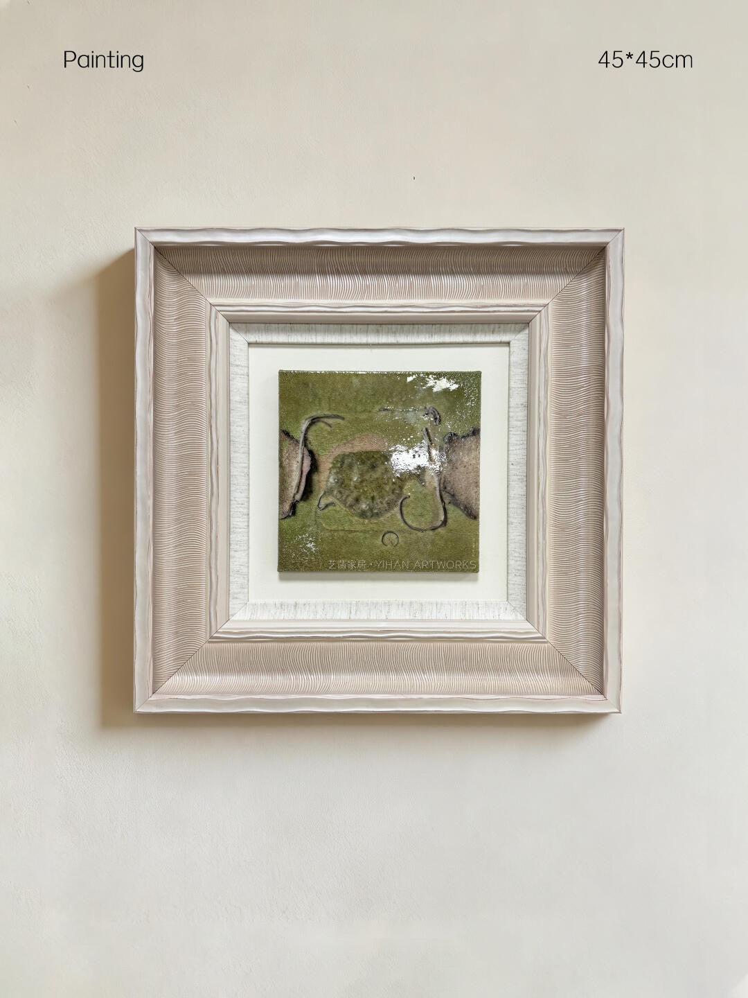 Cedar Studio Wall Art in a finished interior.