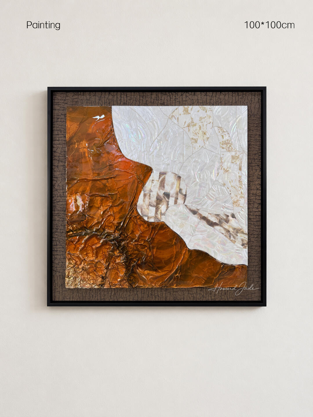 Fawn Studio Wall Art in a finished interior.