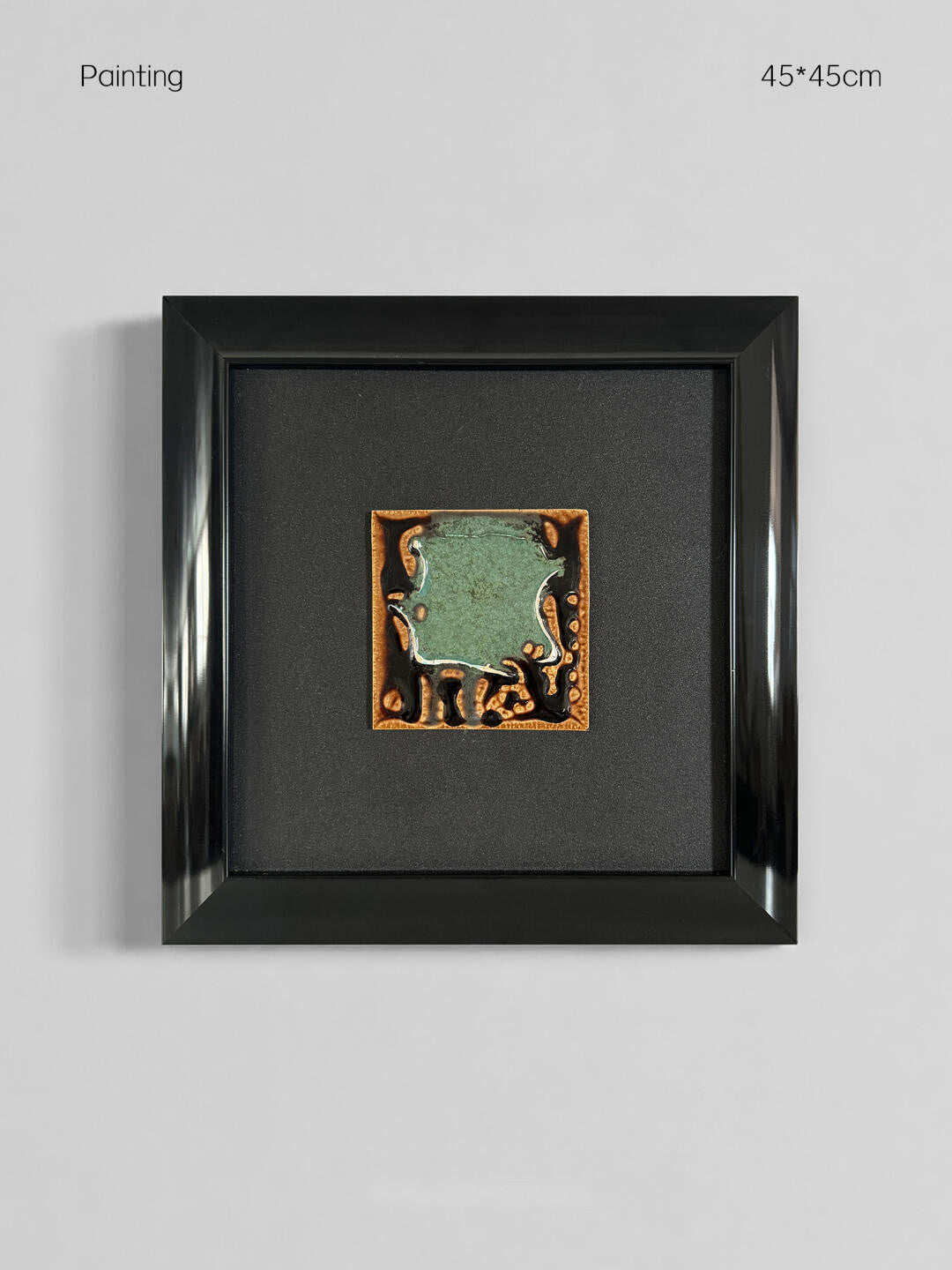 Olive Studio Wall Art in a finished interior.