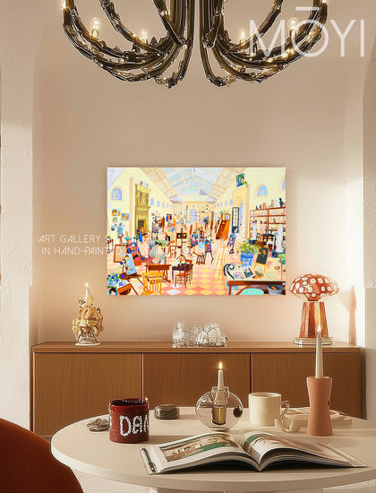 Linden Terrace Wall Art — interior view 03