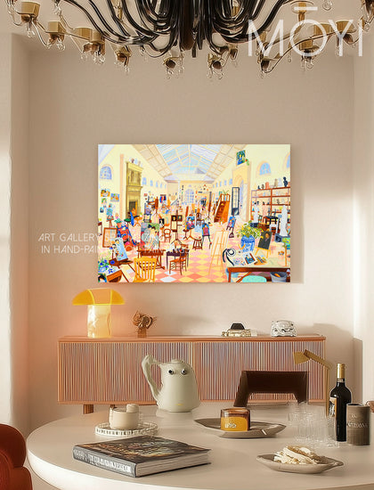 Linden Terrace Wall Art — interior view 04