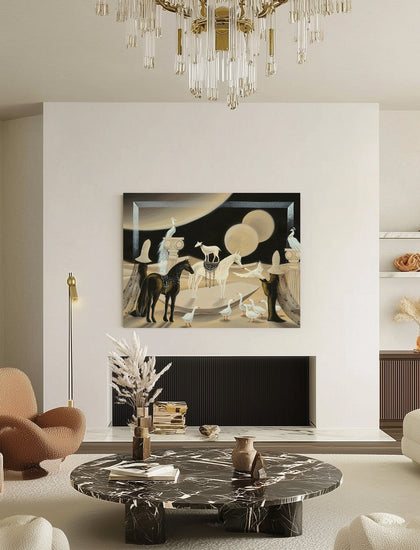 Luna Terrace Wall Art — interior view 03