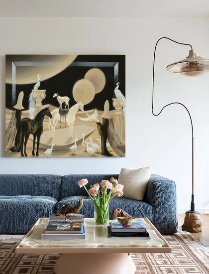 Luna Terrace Wall Art — interior view 06