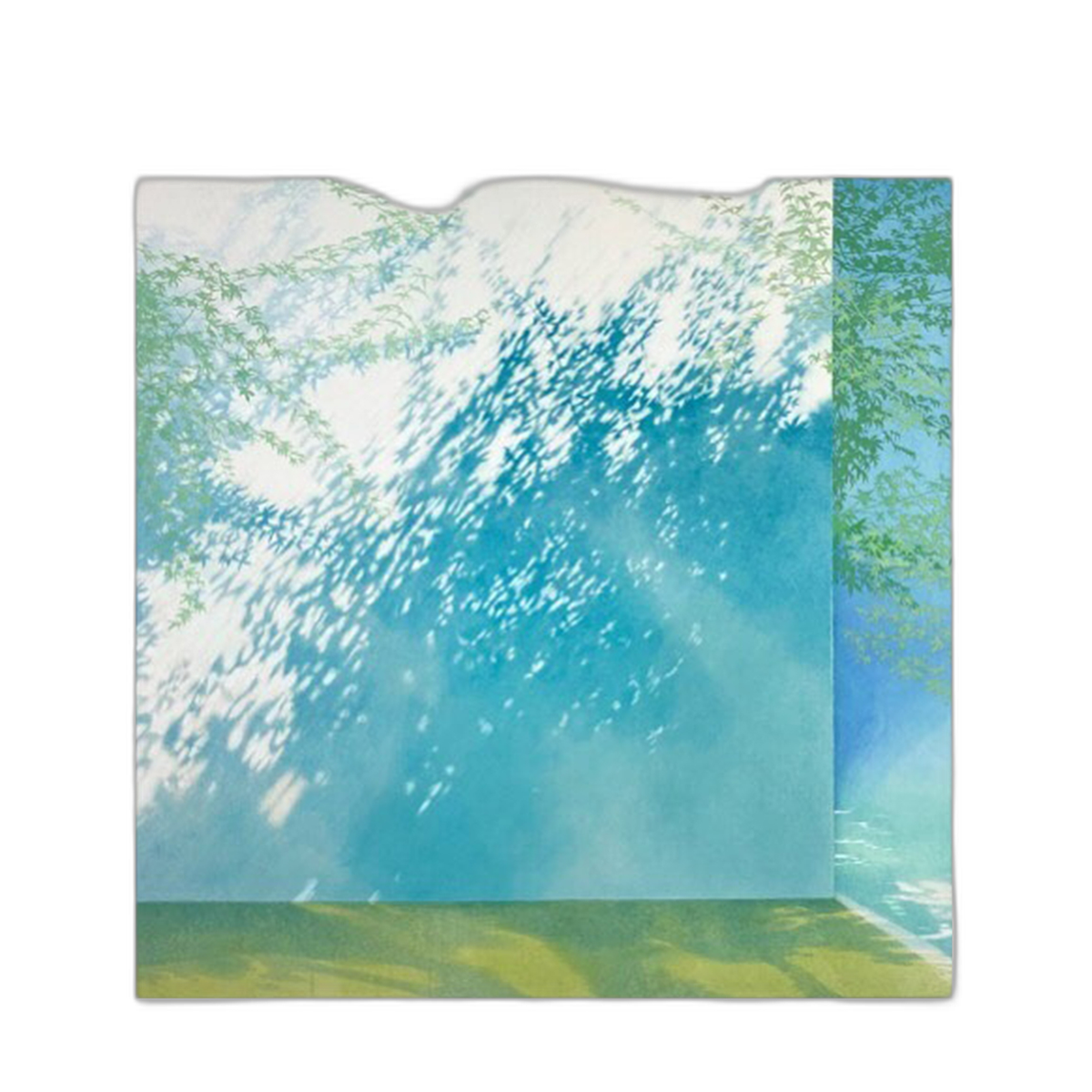 Selene Vale Wall Art in a finished interior.