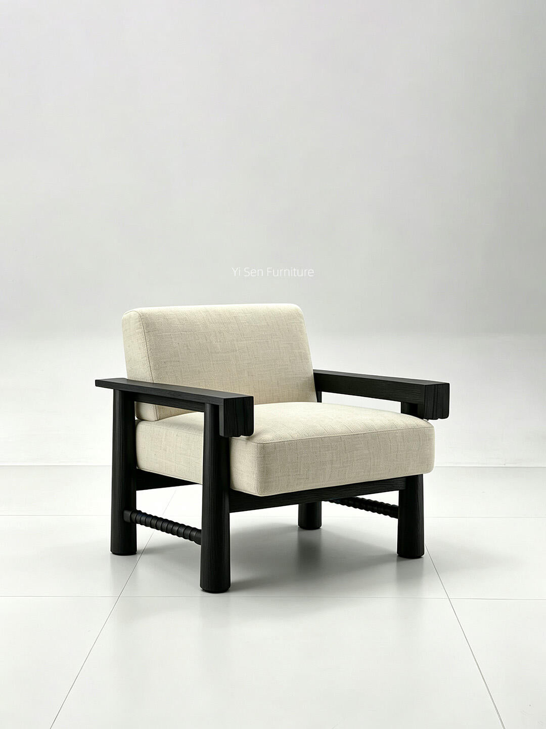 Aurelia Vista Armchair in a finished interior.