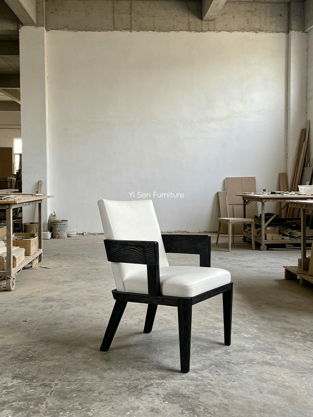 Celine Vista Armchair in a finished interior.
