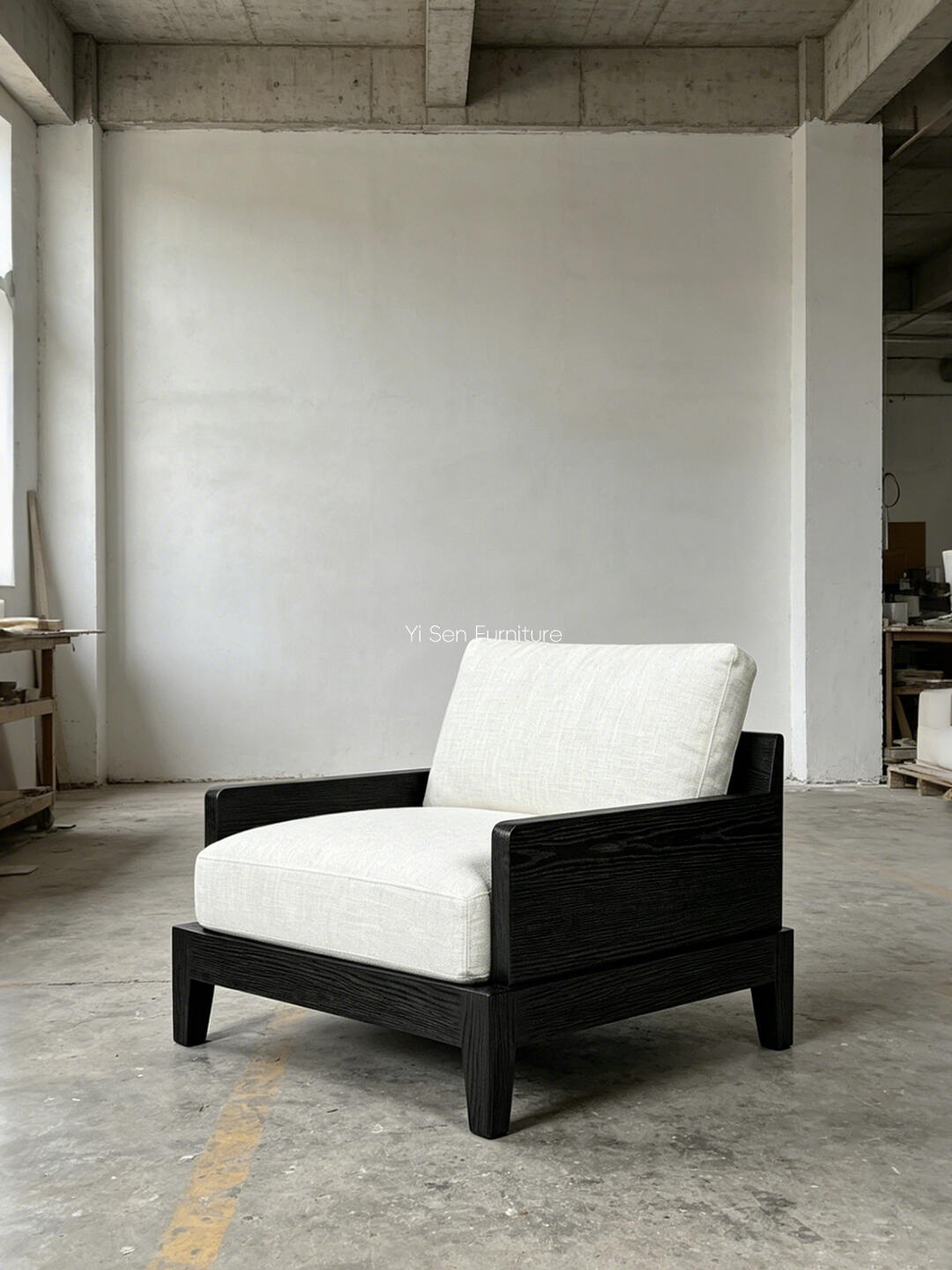 Cove Vista Armchair in a finished interior.