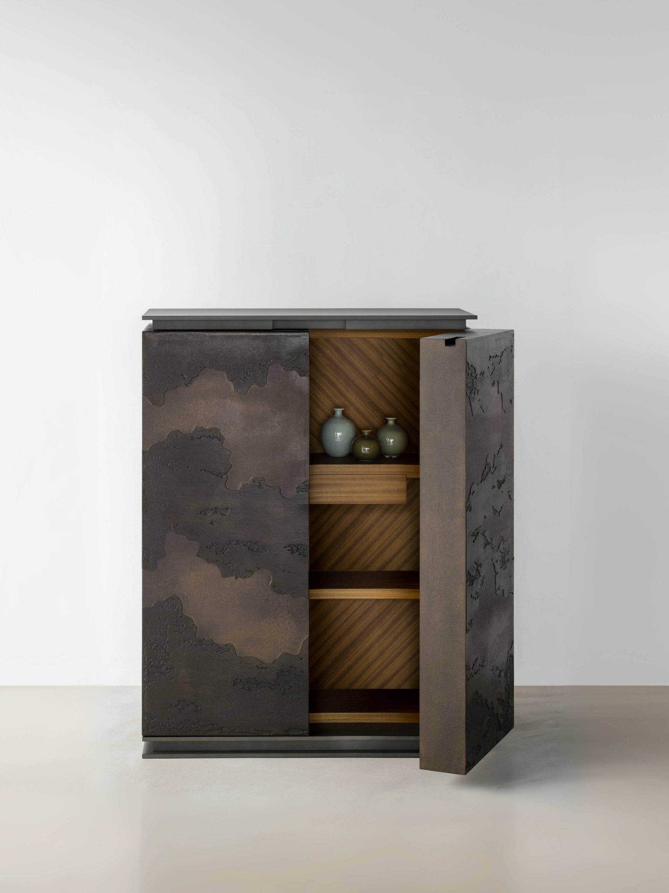 Sable Vista Cabinet in a finished interior.