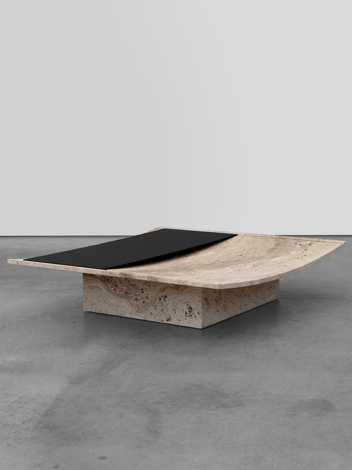 Elm Wells Coffee Table in a finished interior.