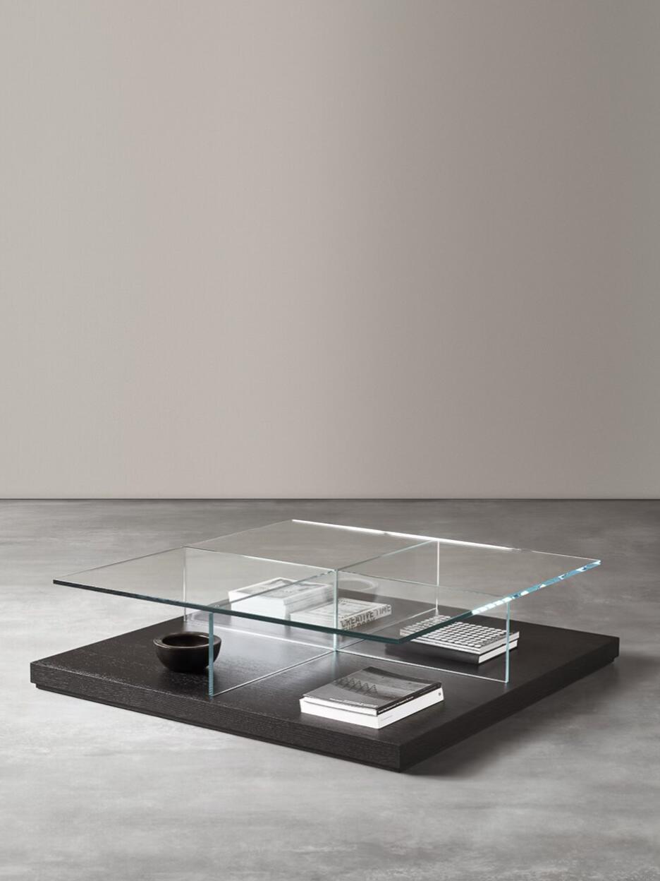 Harbor Wells Coffee Table in a finished interior.