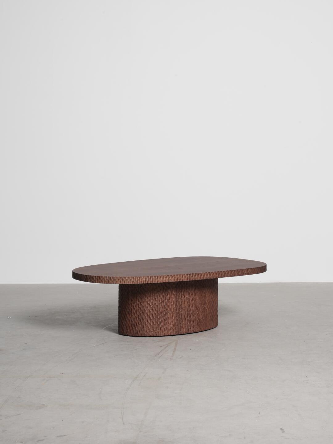 Ivory Wells Coffee Table in a finished interior.