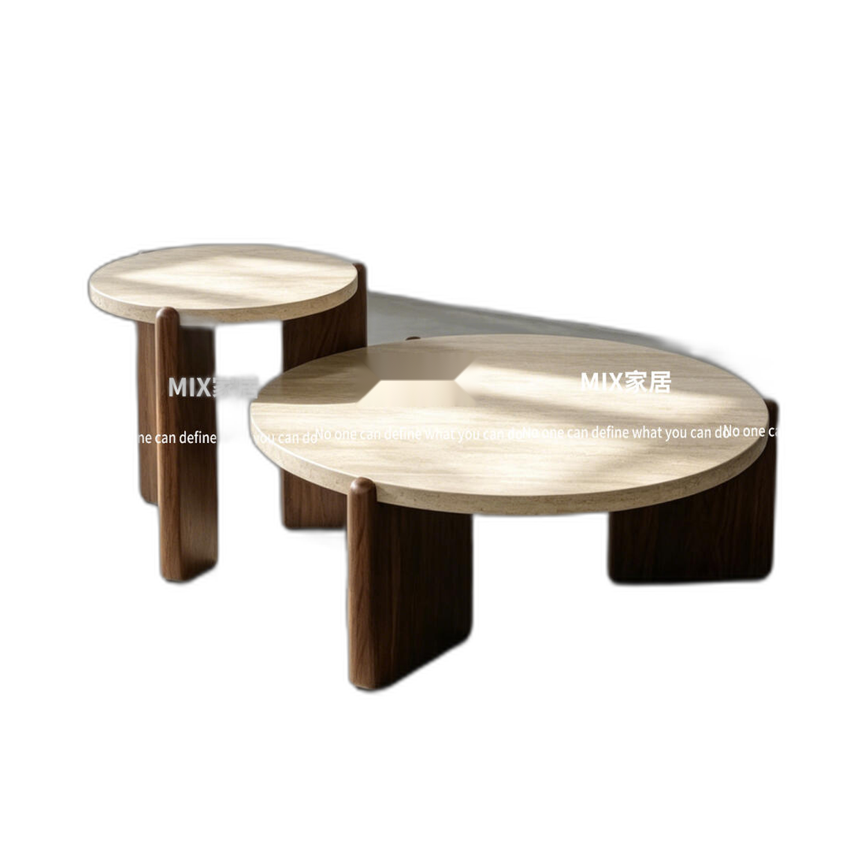 Maple Wells Coffee Table in a finished interior.