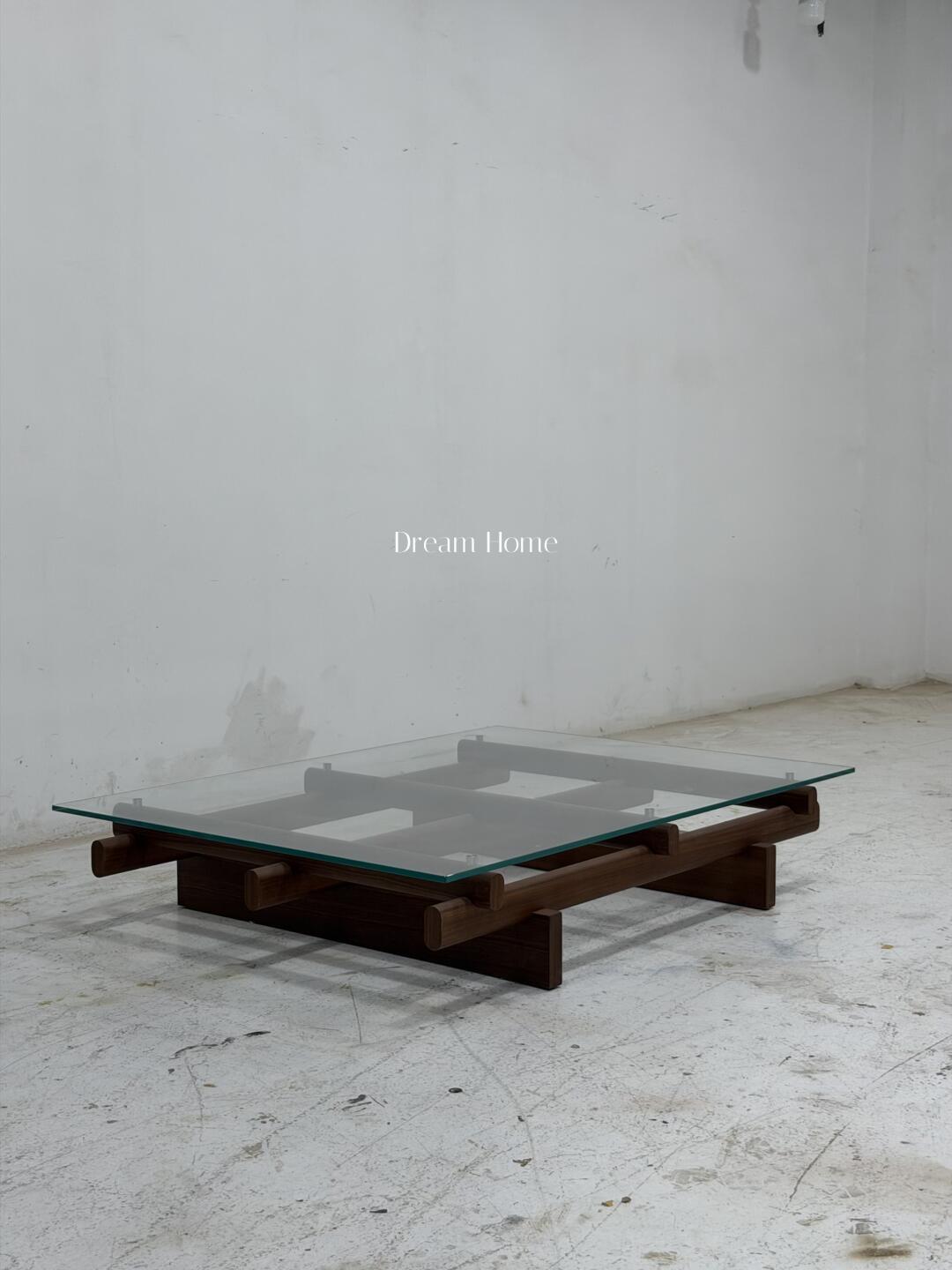 Orion Wells Coffee Table in a finished interior.