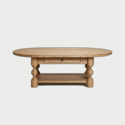 Pearl Wells Coffee Table — neutral background 01