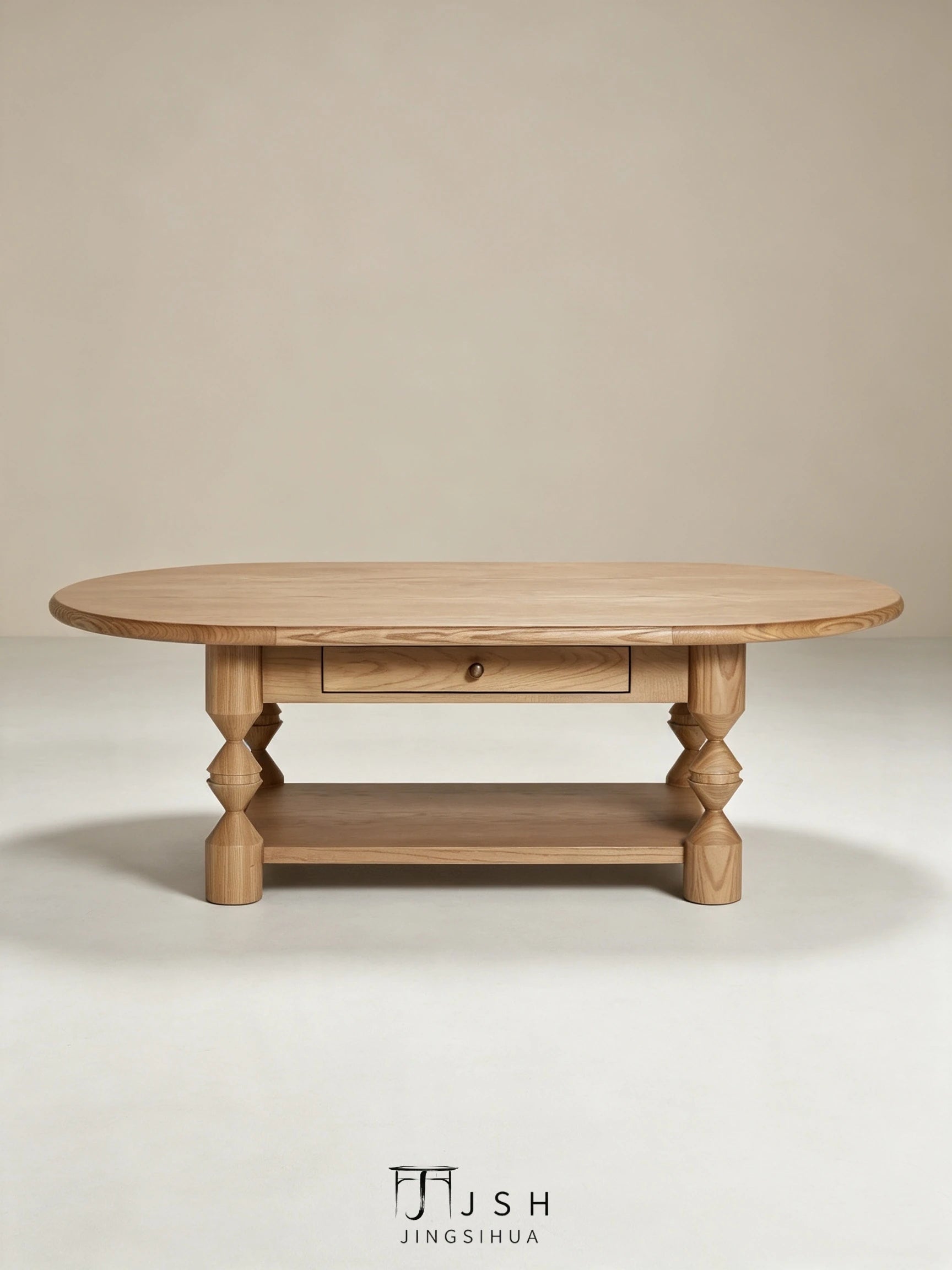Pearl Wells Coffee Table in a finished interior.