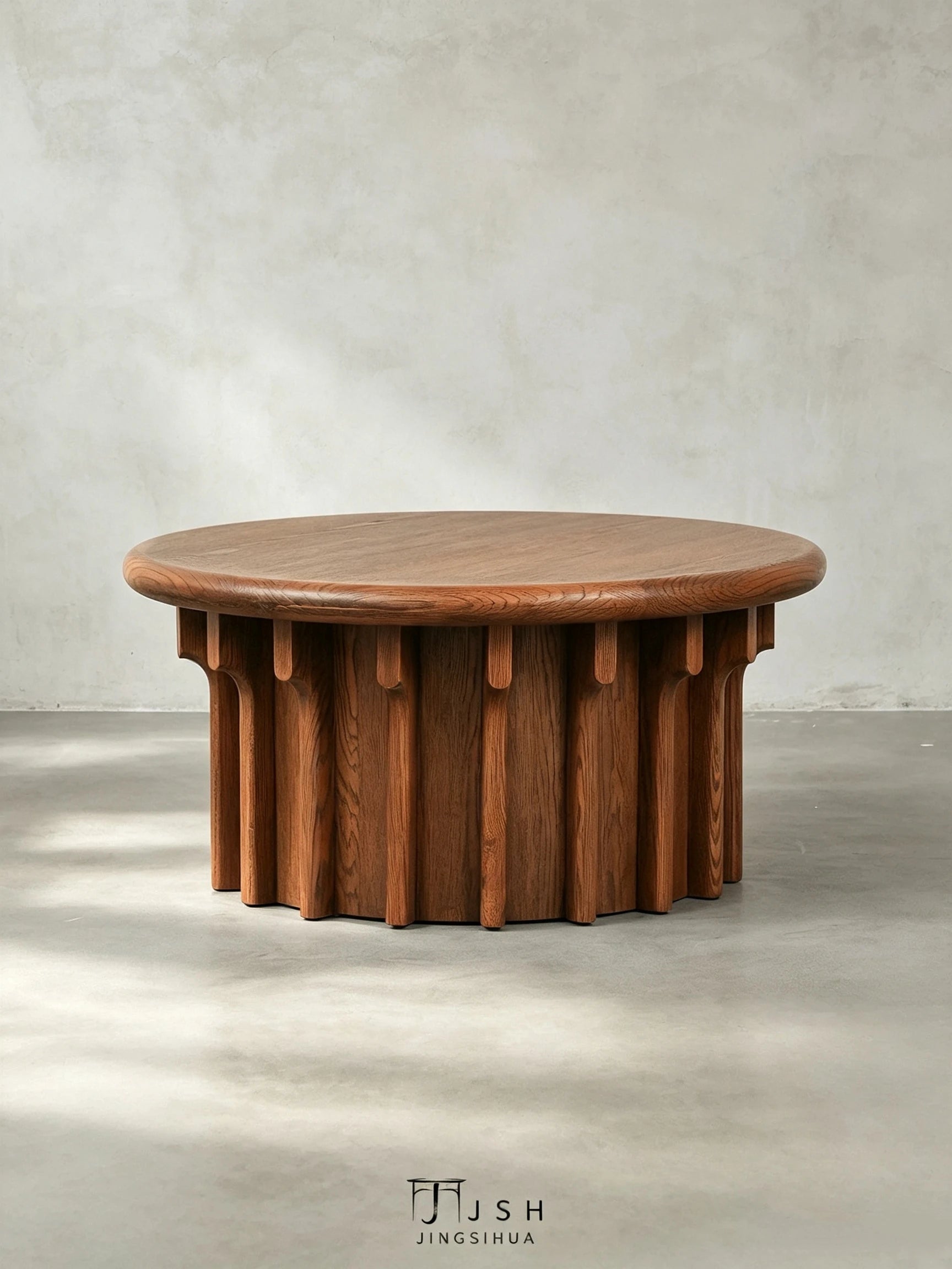 Reed Wells Coffee Table in a finished interior.
