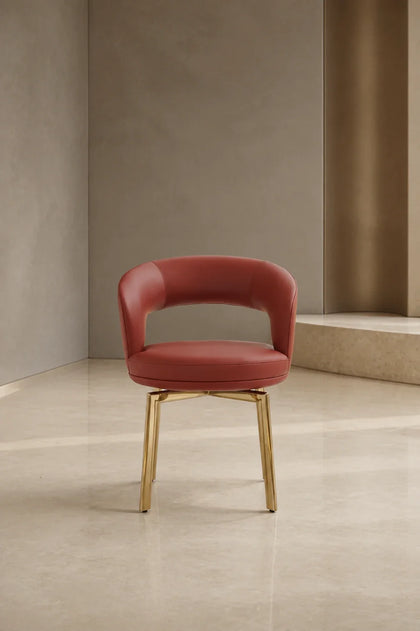 Alba Wood Dining Chair — interior view 03