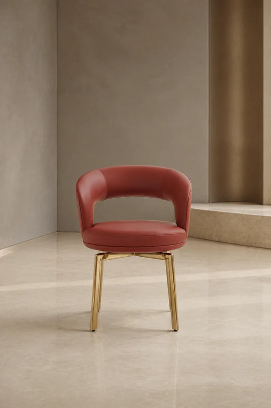 Alba Wood Dining Chair — interior view 03
