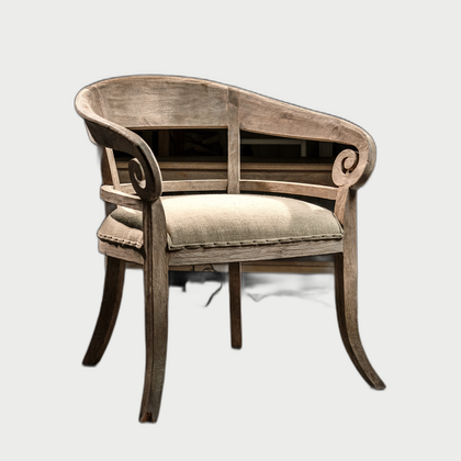 Cove Wood Decorative Object — neutral background 01