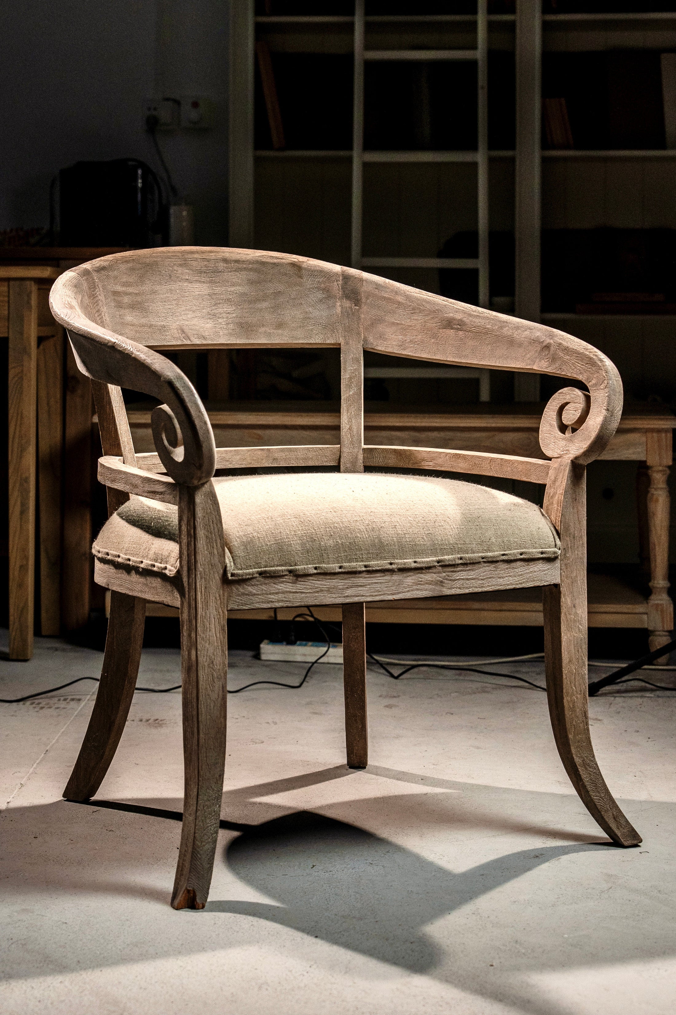 Cove Wood Decorative Object in a finished interior.