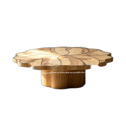 Elm Wood Decorative Object — white background 02
