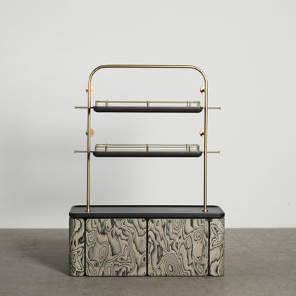 Iris Wood Decorative Object — interior view 03