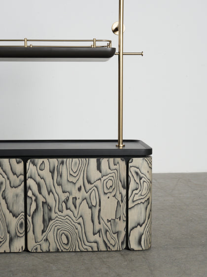 Iris Wood Decorative Object — interior view 06