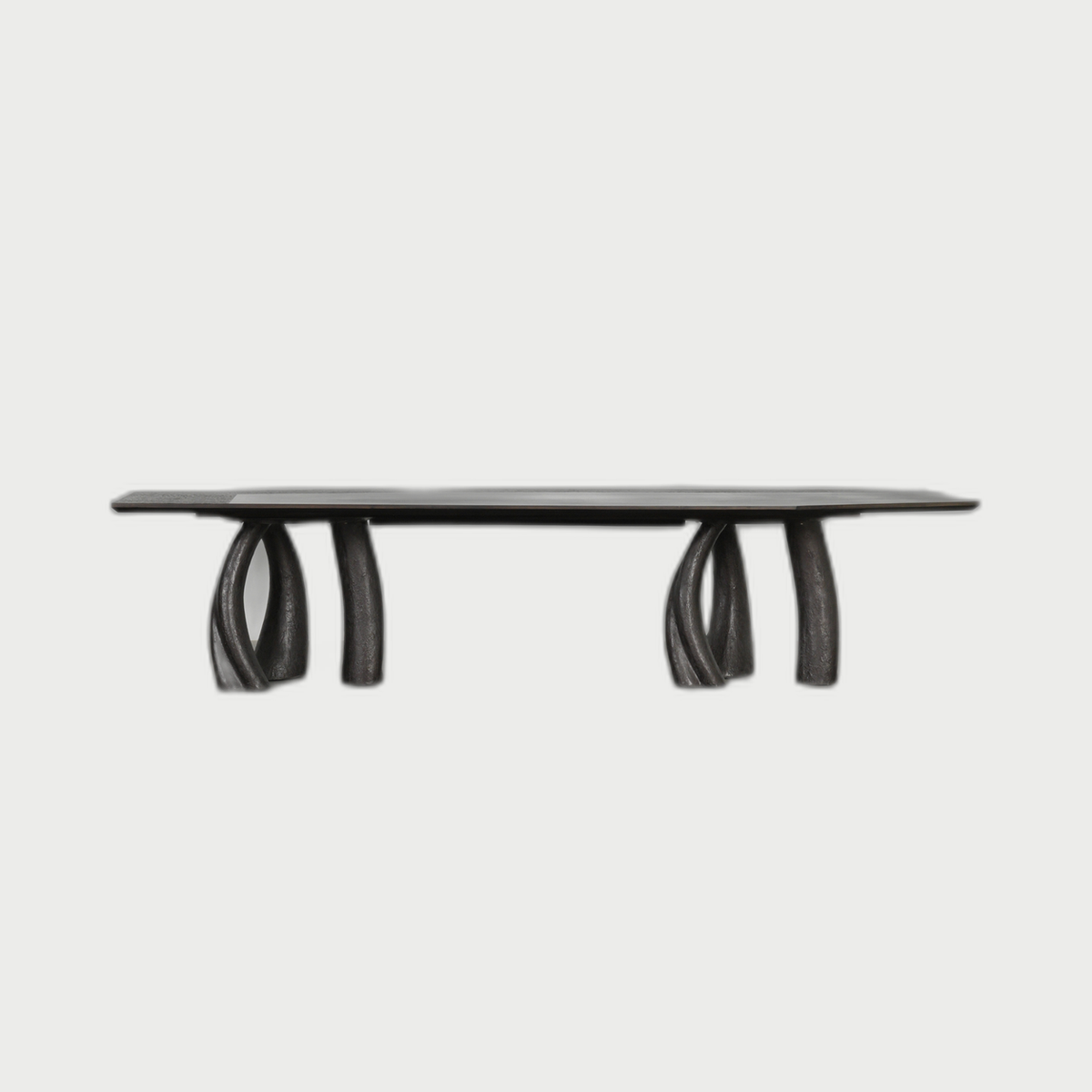 Olive Wood Decorative Object — neutral background 01