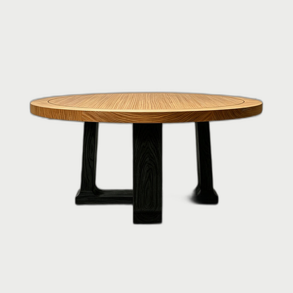 Pearl Wood Decorative Object — neutral background 01