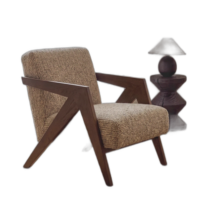 Sable Wood Decorative Object — white background 02