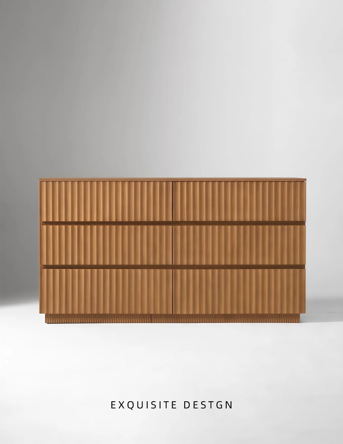 Briar Loft Dresser in a finished interior.