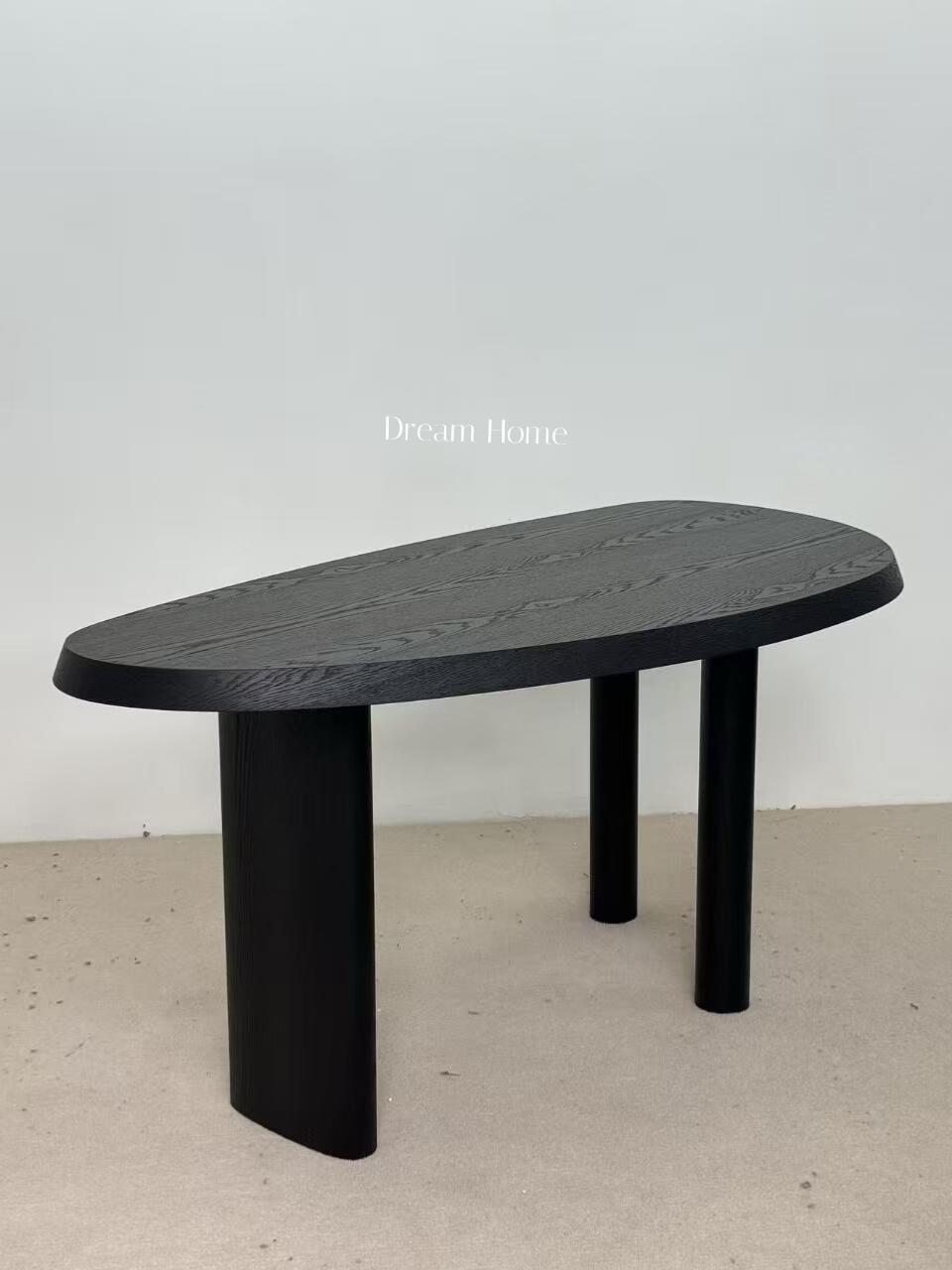 Celine Loft Desk in a finished interior.
